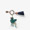 Vanessa Bruno Bird Charm- Raffia