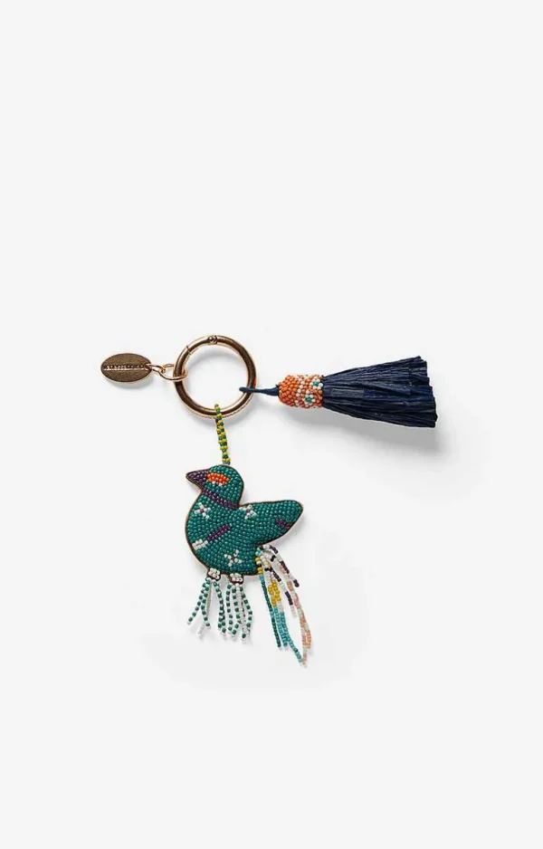 Vanessa Bruno Bird Charm- Raffia