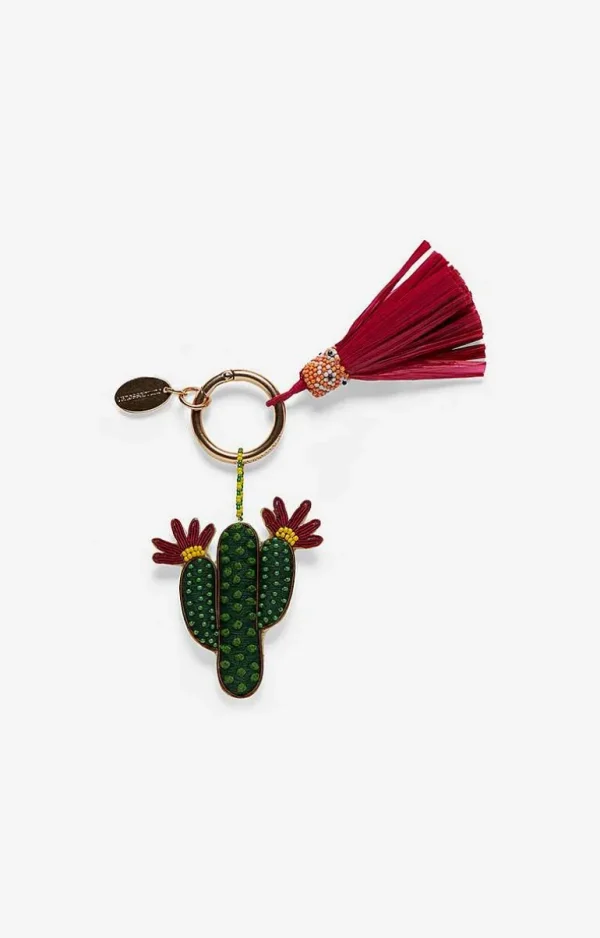 Vanessa Bruno Cactus Charm- Raffia