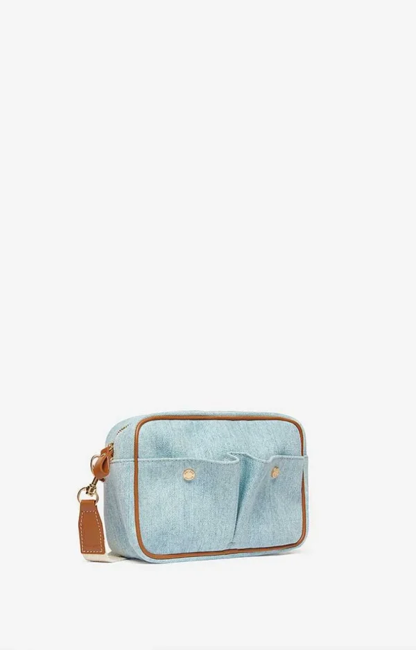 Vanessa Bruno Camera Bag- Multi-Pocket Tote Bags