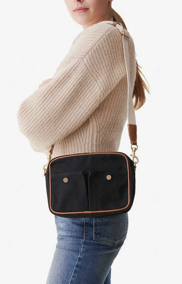 Vanessa Bruno Camera Bag- Multi-Pocket Tote Bags