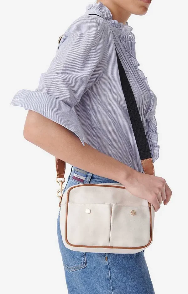 Vanessa Bruno Camera Bag- Multi-Pocket Tote Bags