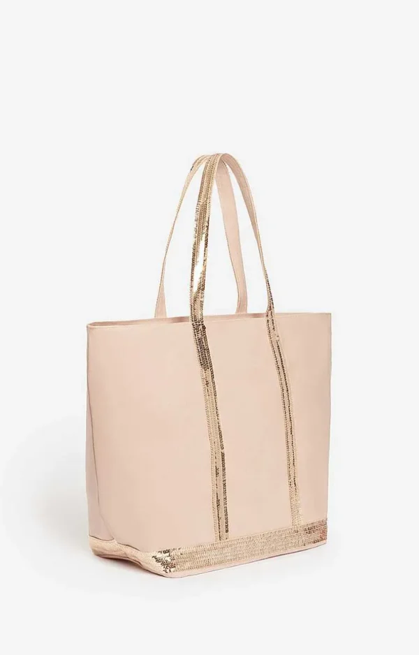 Vanessa Bruno Canvas L Cabas Tote- Canvas Tote Bags