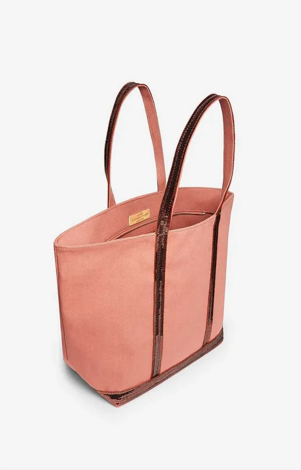 Vanessa Bruno Canvas L Cabas Tote- Canvas Tote Bags