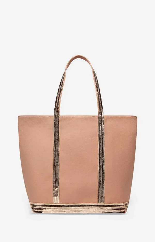 Vanessa Bruno Canvas L Cabas Tote- Canvas Tote Bags