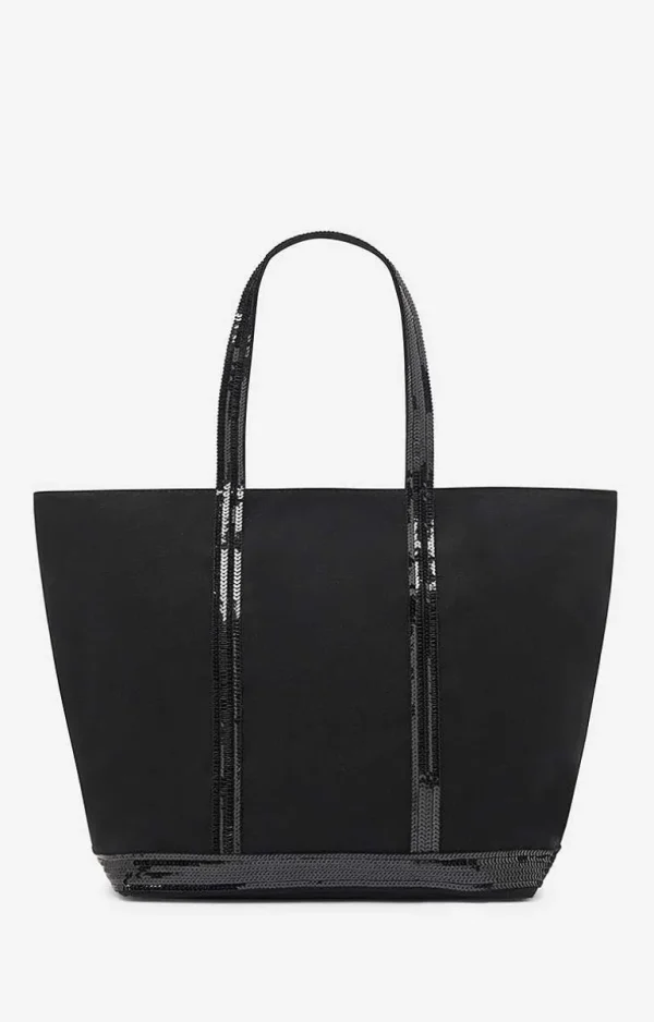 Vanessa Bruno Canvas L Cabas Tote- Accessories