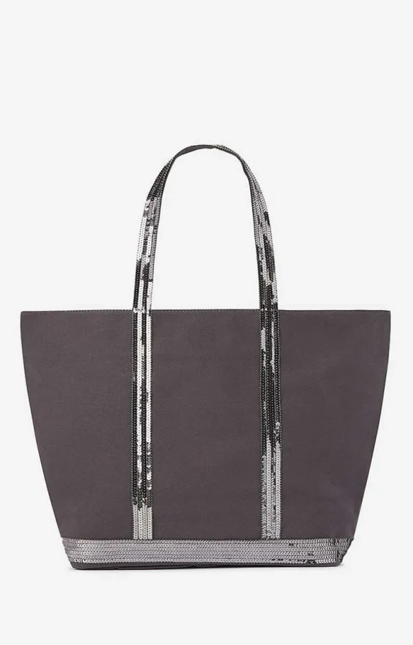 Vanessa Bruno Canvas L Cabas Tote- Canvas Tote Bags