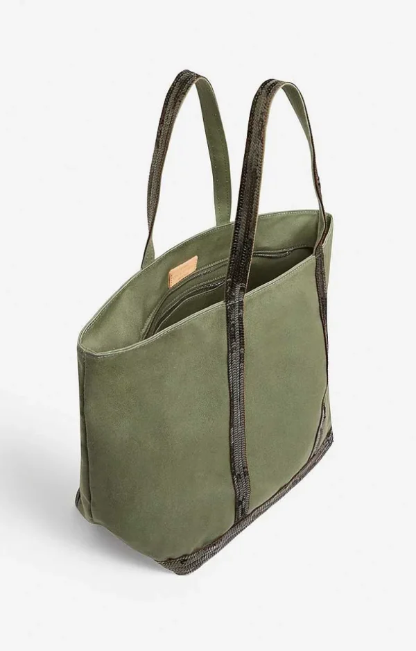 Vanessa Bruno Canvas L Cabas Tote- Accessories