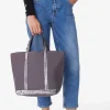 Vanessa Bruno Canvas M Cabas Tote- Canvas Tote Bags