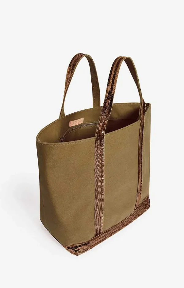 Vanessa Bruno Canvas M Cabas Tote- Canvas Tote Bags