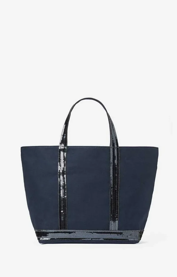 Vanessa Bruno Canvas M Cabas Tote- Accessories