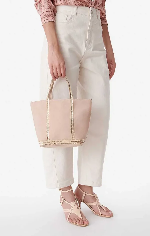 Vanessa Bruno Canvas S Cabas Tote- Canvas Tote Bags