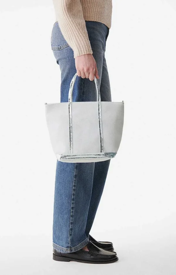 Vanessa Bruno Canvas S Cabas Tote- Canvas Tote Bags