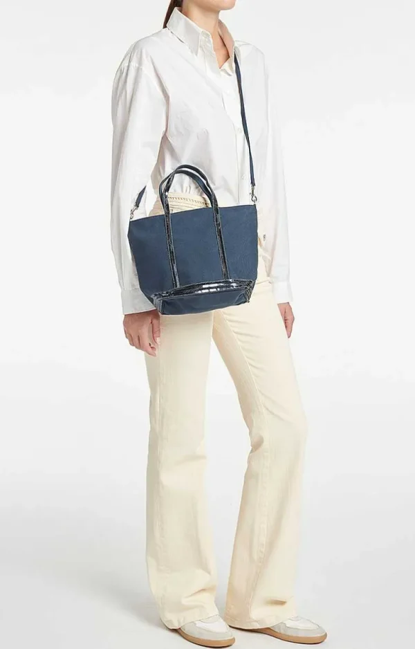 Vanessa Bruno Canvas S Cabas Tote- Canvas Tote Bags