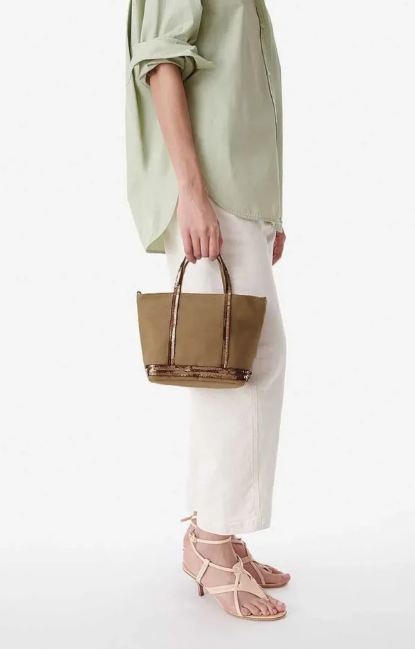 Vanessa Bruno Canvas Xs Cabas Tote- Canvas Tote Bags