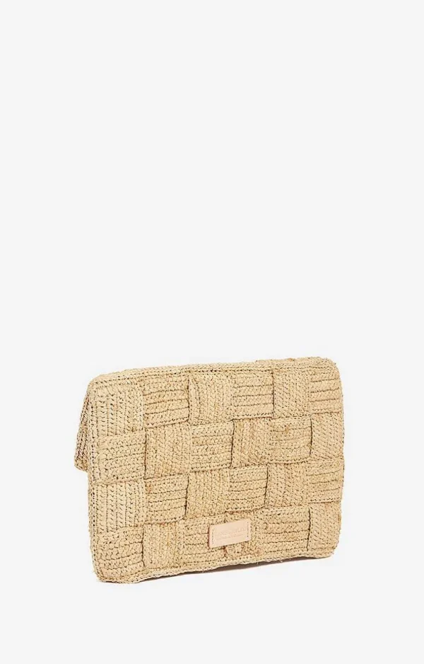 Vanessa Bruno Clutch Bag- Raffia