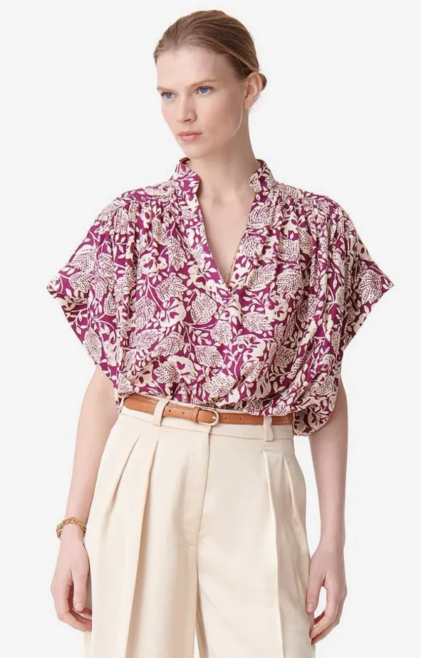 Vanessa Bruno Cory Blouse- Shirts & Tops