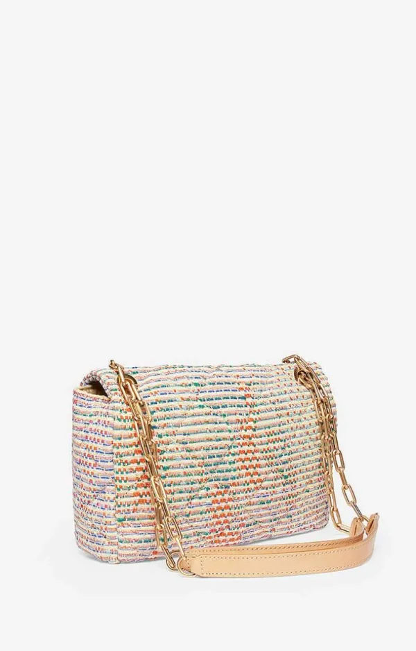 Vanessa Bruno Cotton Blend Moon Bag- Moon