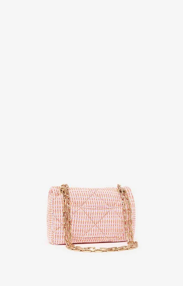 Vanessa Bruno Cotton Blend Nano Moon Bag- Moon