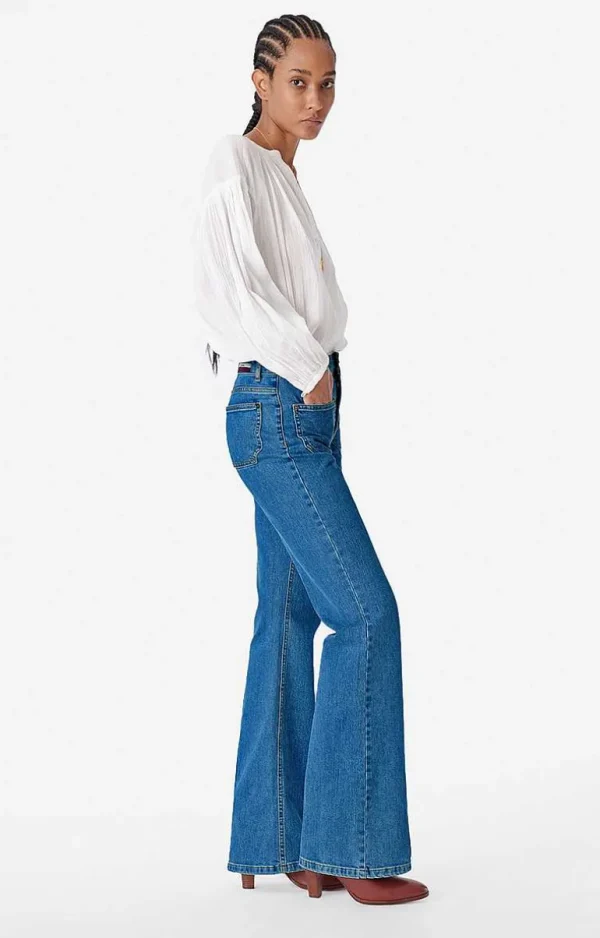 Vanessa Bruno Dompay Flare Jeans- Clothing