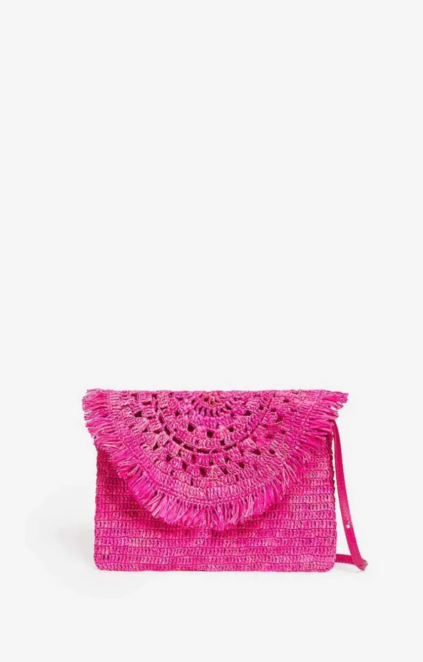 Vanessa Bruno Flat Pouch- Raffia