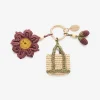 Vanessa Bruno Flower Charm- Raffia