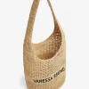 Vanessa Bruno Hobo Bag In Raffia- Raffia