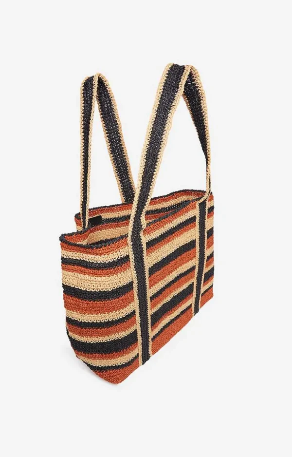 Vanessa Bruno Large Raffia Cabas Tote- Raffia