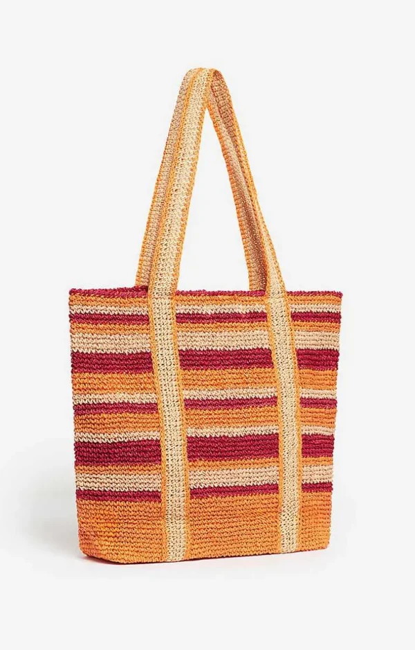 Vanessa Bruno Large Raffia Cabas Tote- Raffia