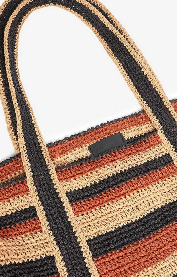 Vanessa Bruno Large Raffia Cabas Tote- Raffia