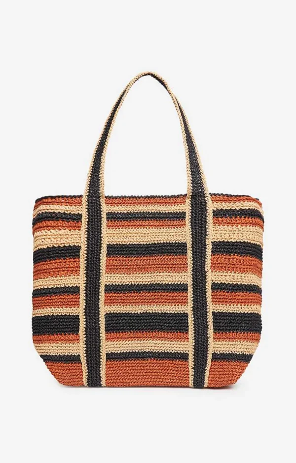 Vanessa Bruno Large Raffia Cabas Tote- Raffia