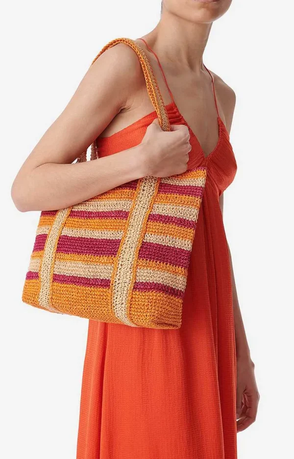 Vanessa Bruno Large Raffia Cabas Tote- Raffia