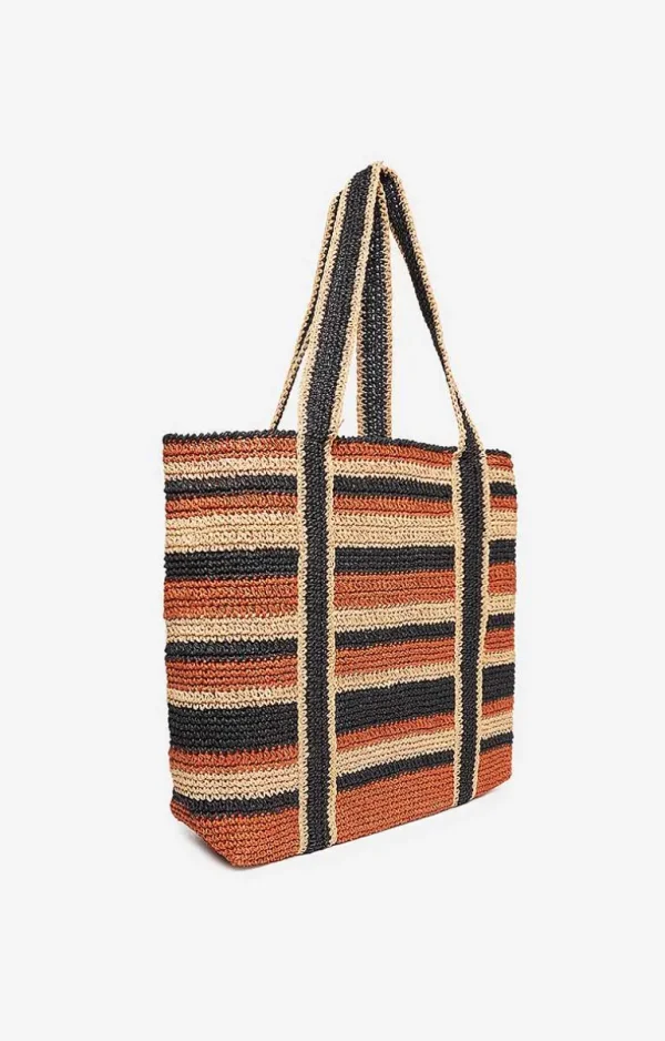 Vanessa Bruno Large Raffia Cabas Tote- Raffia