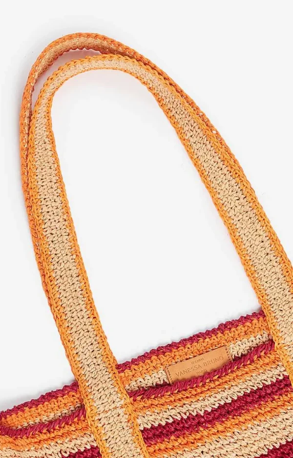 Vanessa Bruno Large Raffia Cabas Tote- Raffia