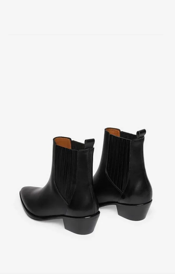 Vanessa Bruno Leather Ankle Boots- 36 | 37