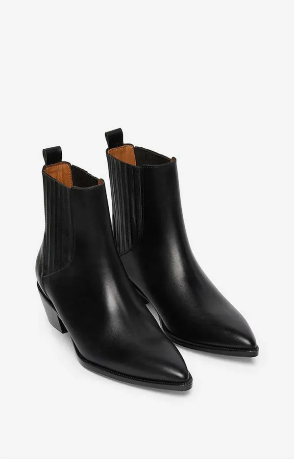 Vanessa Bruno Leather Ankle Boots- 36 | 37