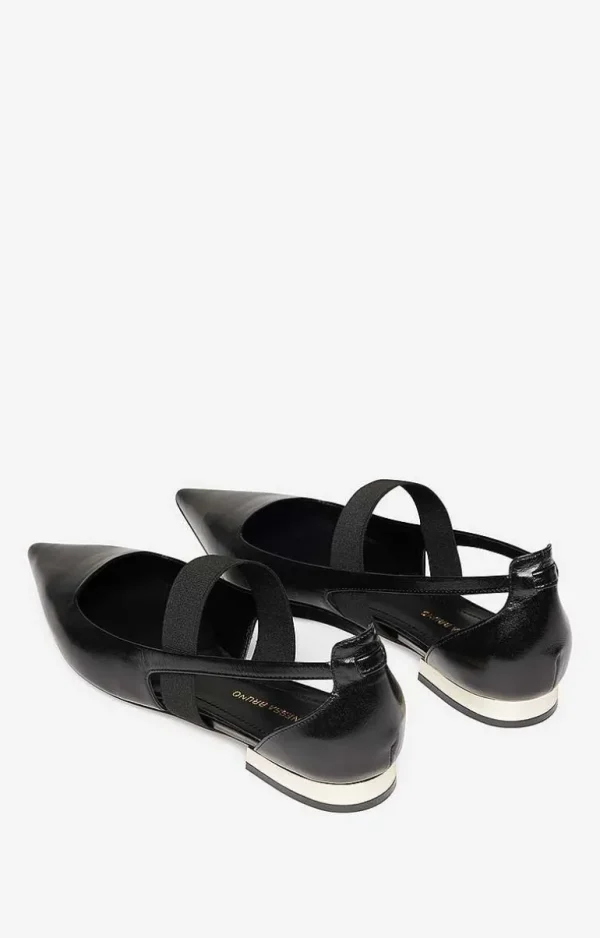 Vanessa Bruno Leather Ballet Flats- 36 | 37