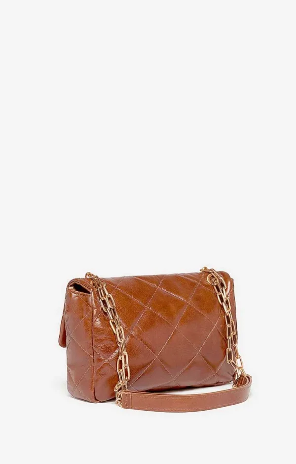 Vanessa Bruno Leather Moon Bag- Accessories