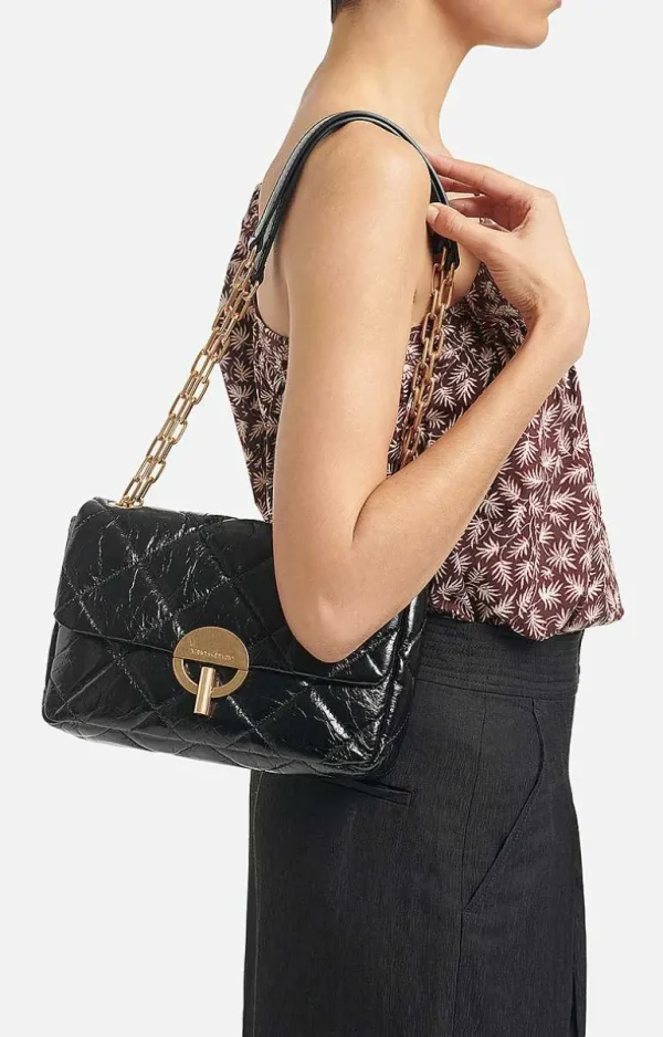 Vanessa Bruno Leather Moon Bag- Accessories