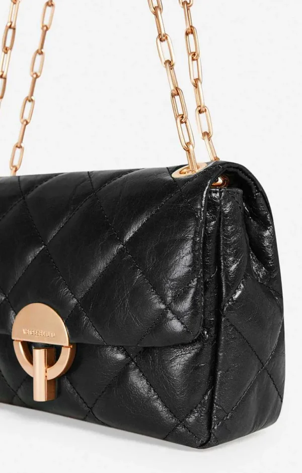 Vanessa Bruno Leather Moon Bag- Accessories