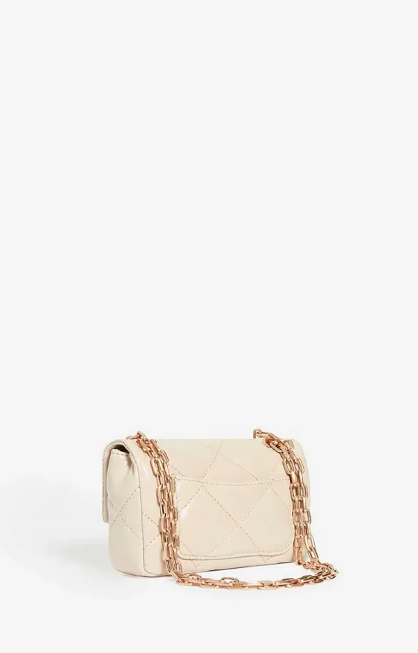 Vanessa Bruno Leather Nano Moon Bag- Accessories