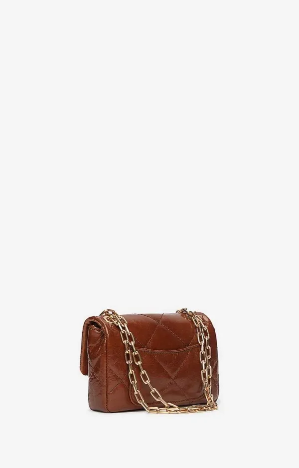 Vanessa Bruno Leather Nano Moon Bag- Accessories