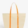 Vanessa Bruno Linen L Cabas Tote- Linen Tote Bags