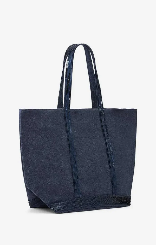 Vanessa Bruno Linen L Cabas Tote- Linen Tote Bags