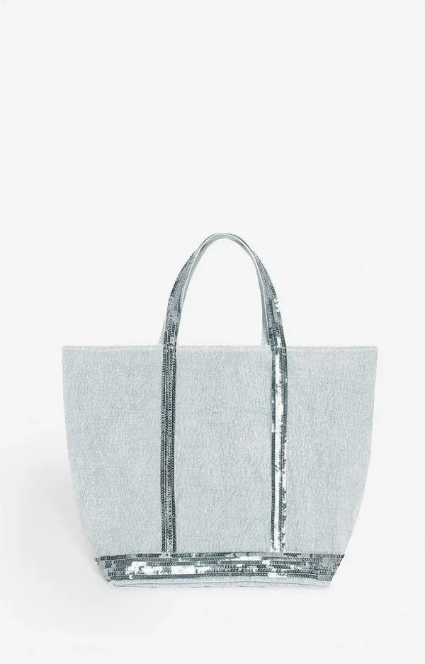 Vanessa Bruno Linen M Cabas Tote- Linen Tote Bags