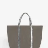 Vanessa Bruno Linen M Cabas Tote- Linen Tote Bags