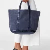 Vanessa Bruno Linen M Cabas Tote- Linen Tote Bags