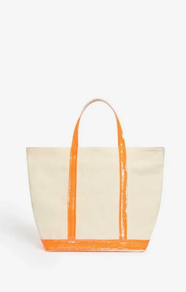 Vanessa Bruno Linen M Cabas Tote- Linen Tote Bags