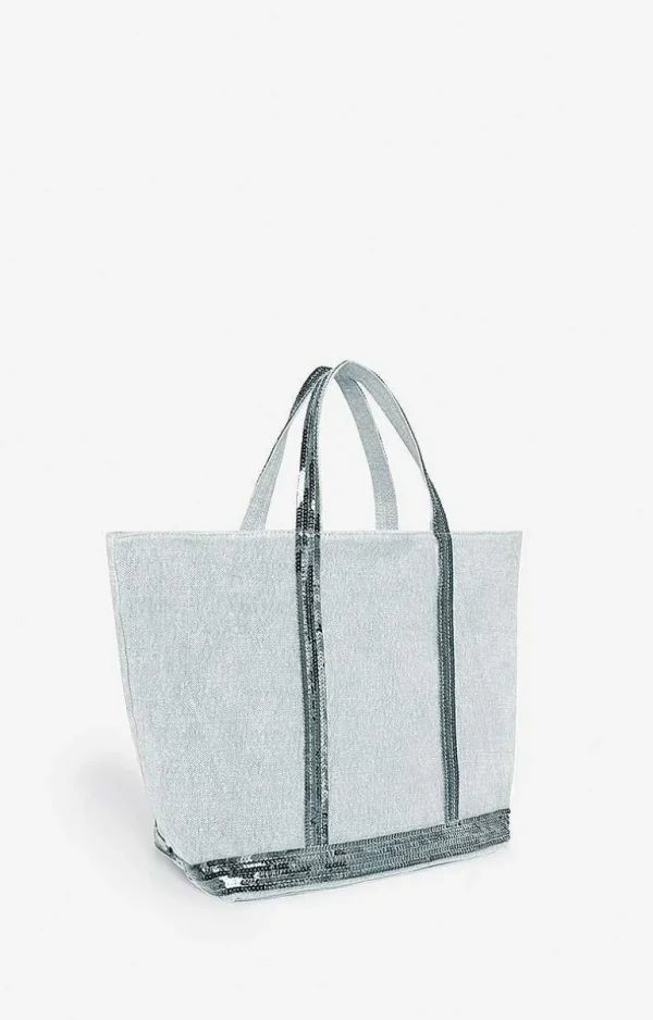 Vanessa Bruno Linen M Cabas Tote- Linen Tote Bags