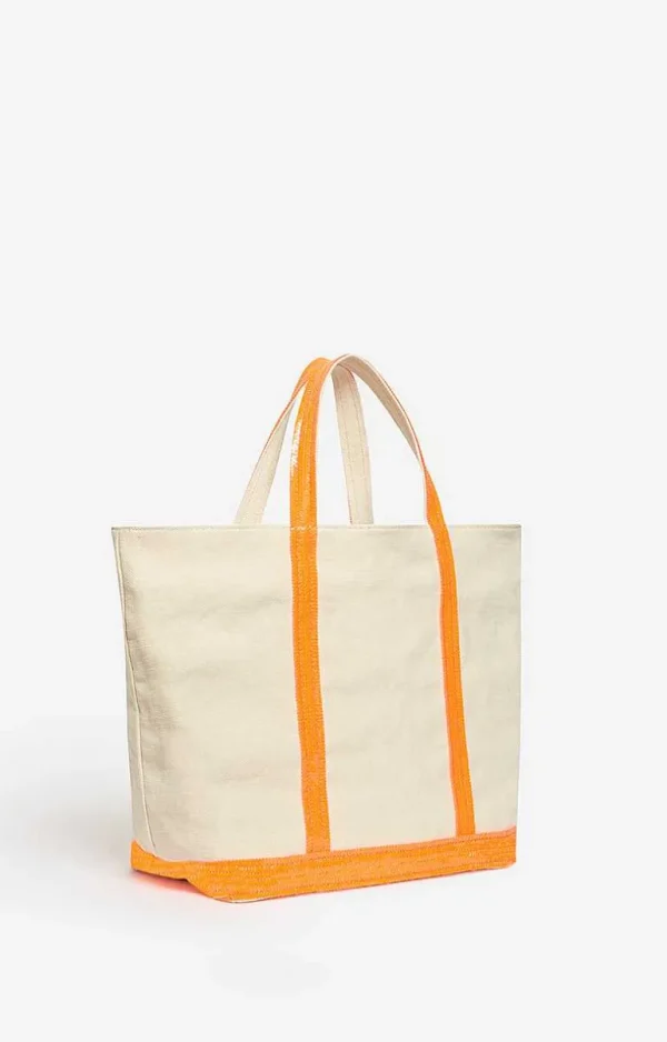 Vanessa Bruno Linen M Cabas Tote- Linen Tote Bags